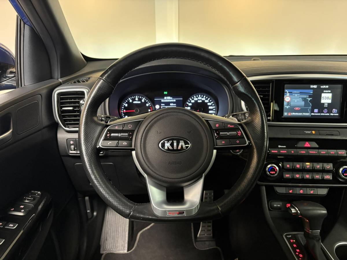 Kia Sportage Kia Sportage 1.6 T-GDI GT-Line *Automaat* Carplay|Pano|Stoel/Stuurverw.|Leer|Navi