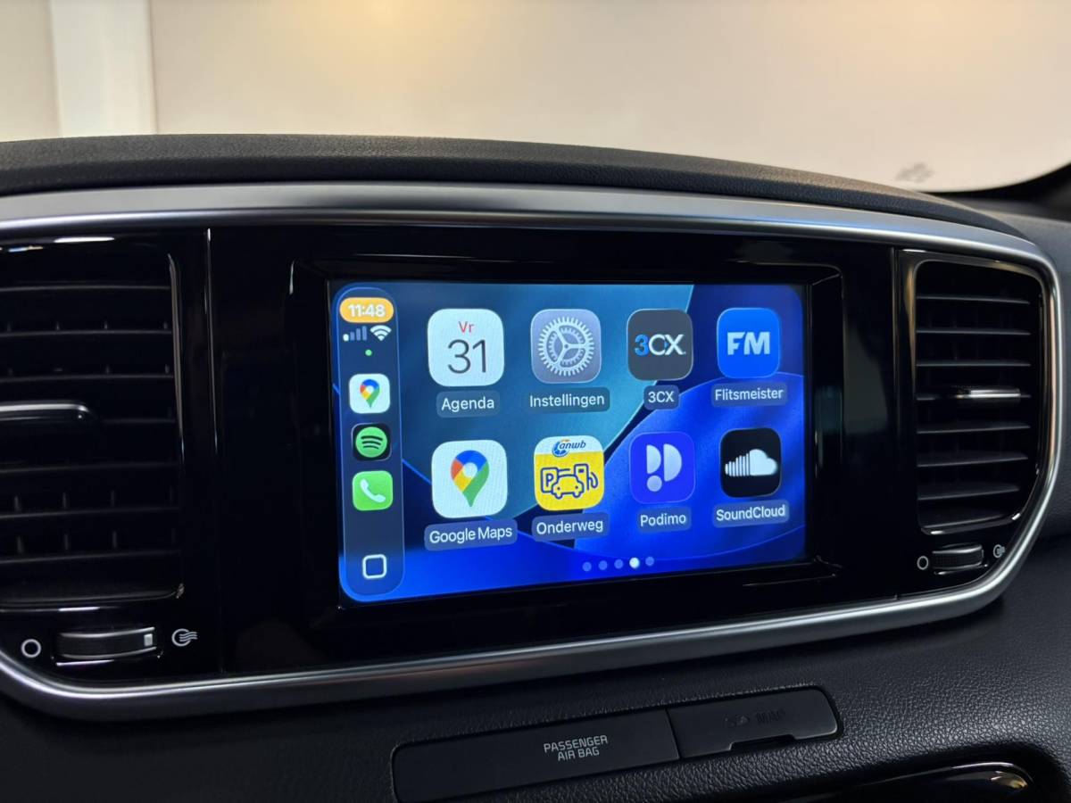 Kia Sportage Kia Sportage 1.6 T-GDI GT-Line *Automaat* Carplay|Pano|Stoel/Stuurverw.|Leer|Navi
