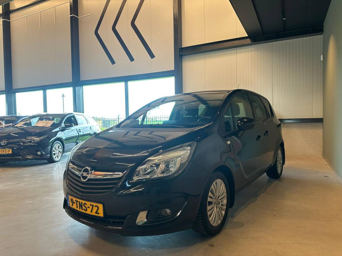 Opel Meriva Opel Meriva 1.4 TURBO COSMO-uitv|AIRCO|CRUISECONTROL|NAVIGATIE|BLUETOOTH|ISOFIX|PARKEERSENSOREN|NAP|nweAPK+OH.BEURT BIJ AFLEVERING