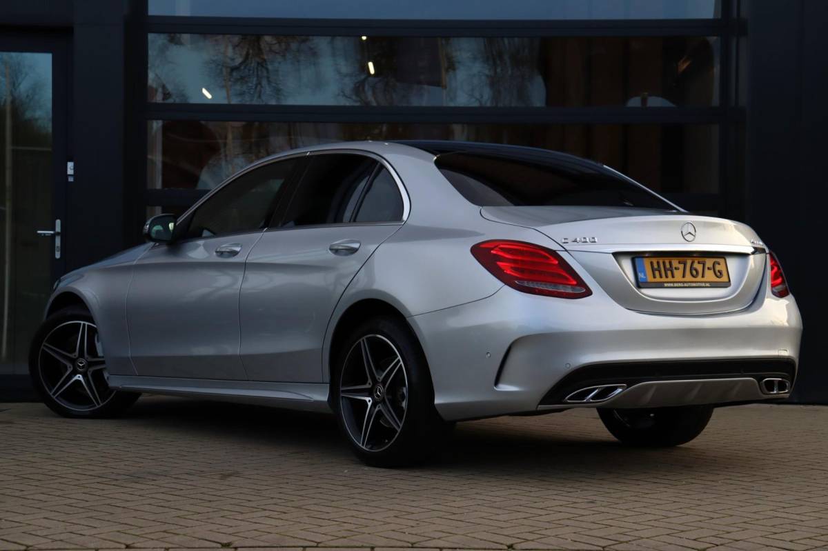 Mercedes-Benz C-Klasse Mercedes-Benz C-klasse 400 4MATIC Prestige | Pano | Elektrische Stoelen | Burmester | Stoelverwarming | Adaptieve Cruise | Leder
