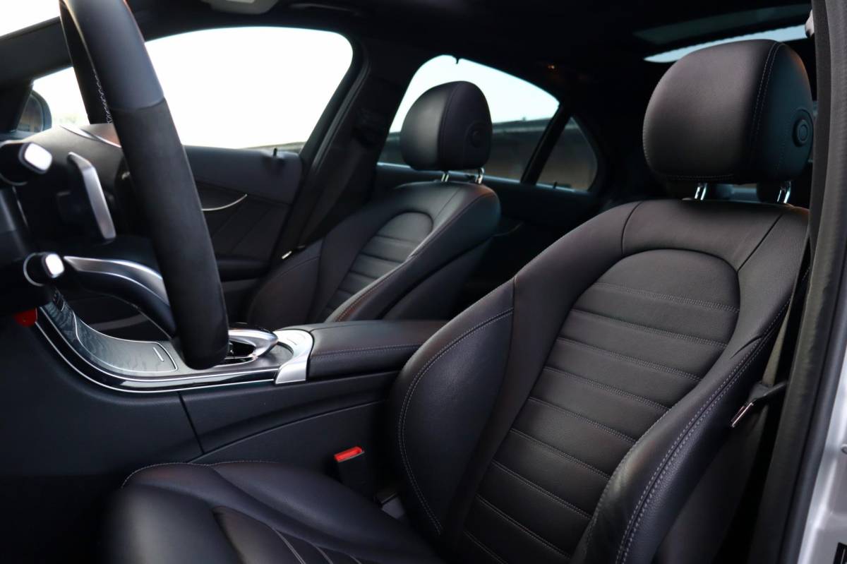 Mercedes-Benz C-Klasse Mercedes-Benz C-klasse 400 4MATIC Prestige | Pano | Elektrische Stoelen | Burmester | Stoelverwarming | Adaptieve Cruise | Leder