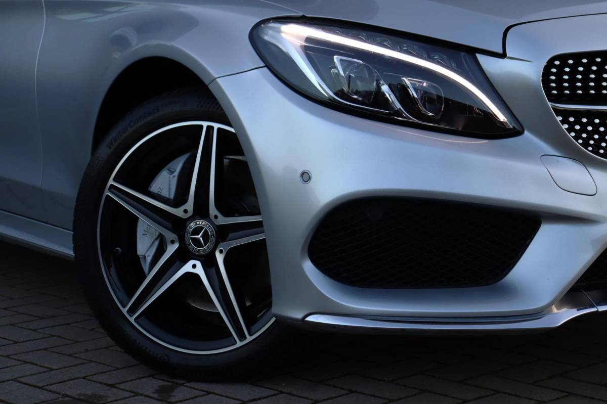 Mercedes-Benz C-Klasse Mercedes-Benz C-klasse 400 4MATIC Prestige | Pano | Elektrische Stoelen | Burmester | Stoelverwarming | Adaptieve Cruise | Leder