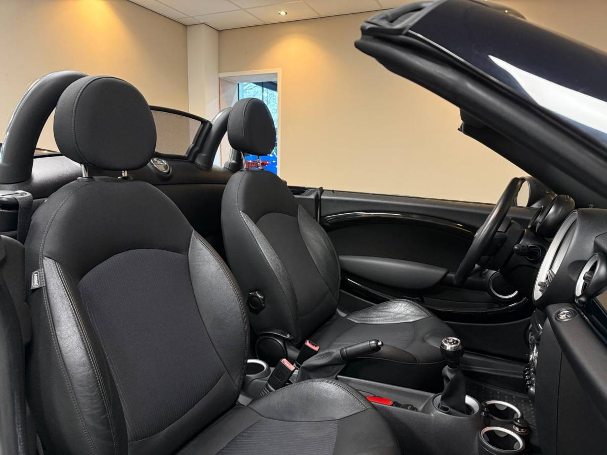 MINI Roadster Mini Mini Roadster 1.6 Cooper Chili *2de Eigenaar* Stoelverw.|PDC|Sfeerverlichting|NAP
