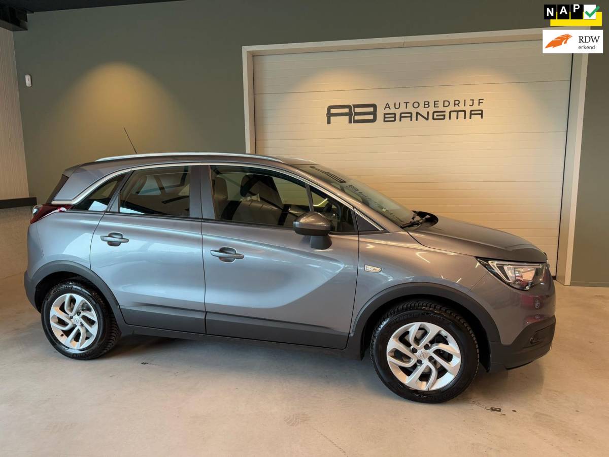 Opel Crossland X Opel Crossland X 1.2 TURBO ONLINE EDITION|CLIMA AIRCO|NAVIGATIE|LM-VELG|CRUISE CONTROL|ISOFIX|2eEIGENAAR|98.732 km NAP|nwe D-RIEM!