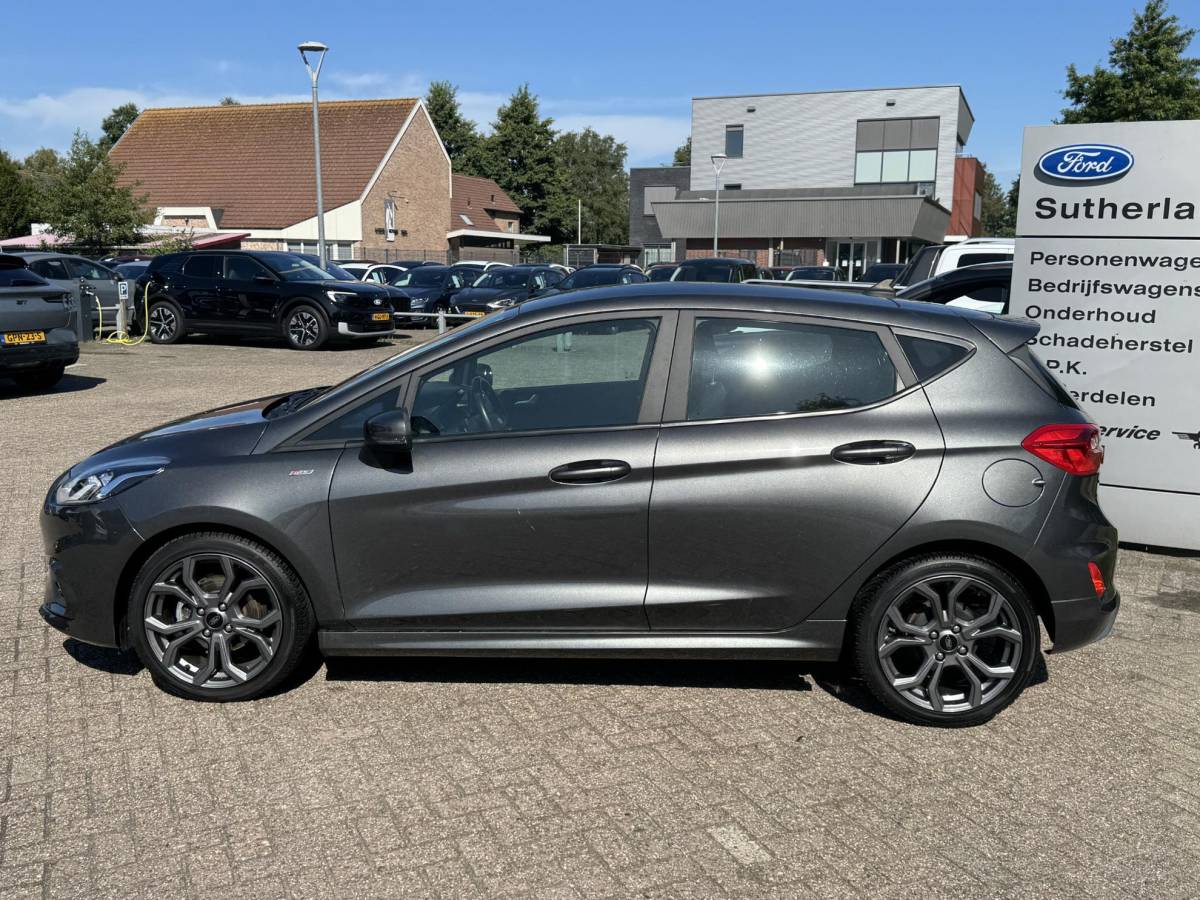 Ford Fiesta Ford Fiesta 1.0 EcoBoost ST-Line 100pk Automaat | Cruise control | Apple Carplay / Android Auto | Parkeersensoren achter | 17 inch lichtmetaal