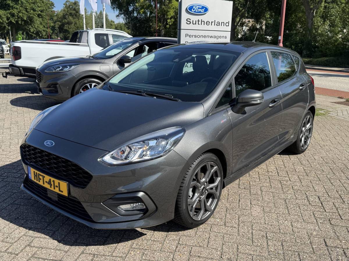 Ford Fiesta Ford Fiesta 1.0 EcoBoost ST-Line 100pk Automaat | Cruise control | Apple Carplay / Android Auto | Parkeersensoren achter | 17 inch lichtmetaal