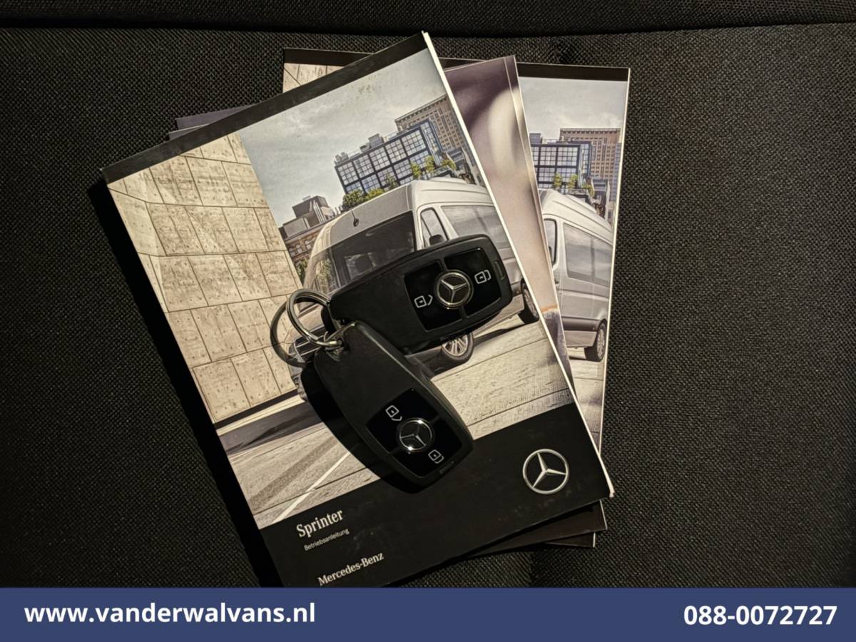 Mercedes-Benz Sprinter Mercedes-Benz Sprinter 317 CDI 170pk L3H2 Euro6 Airco | Camera | Apple Carplay | Cruisecontrol Android Auto, Chauffeursstoel, Stoelverwarming, 270 Graden Achterdeuren, Bijrijdersbank
