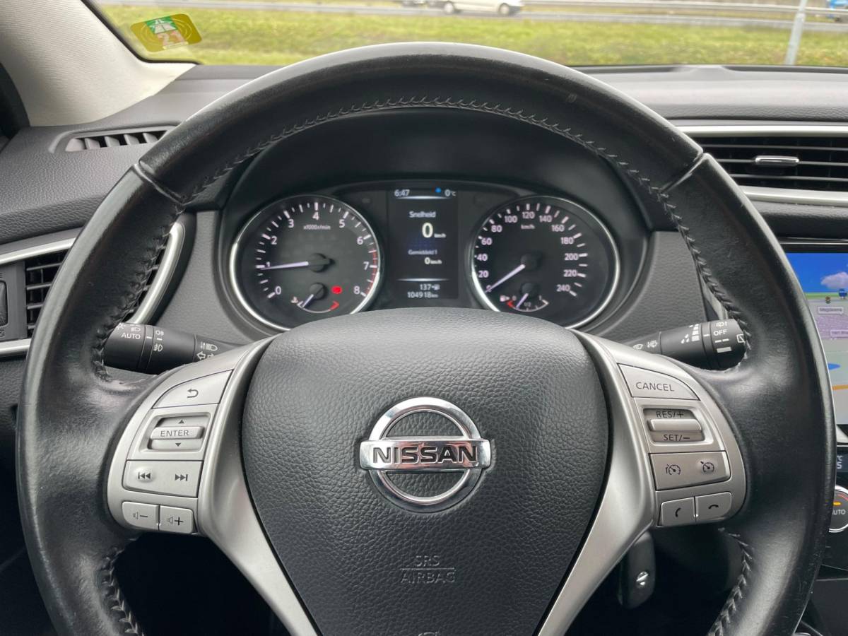 Nissan QASHQAI Nissan Qashqai 1.2 Acenta, Trekhaak, Navi, Cruise/Climate control, Elektr ramen, Bluetooth, Pdc, 2e eig afk, Geen import, Nap!