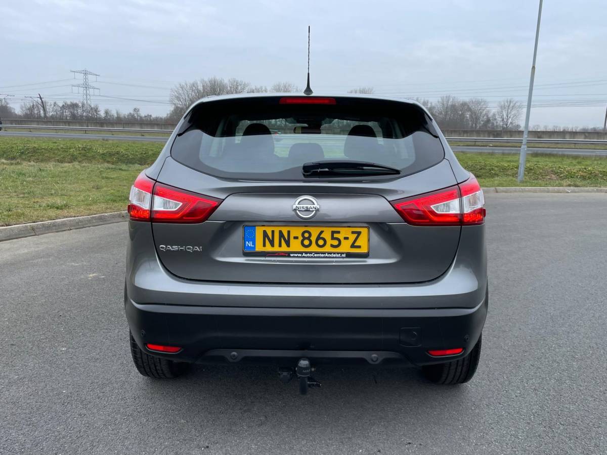 Nissan QASHQAI Nissan Qashqai 1.2 Acenta, Trekhaak, Navi, Cruise/Climate control, Elektr ramen, Bluetooth, Pdc, 2e eig afk, Geen import, Nap!