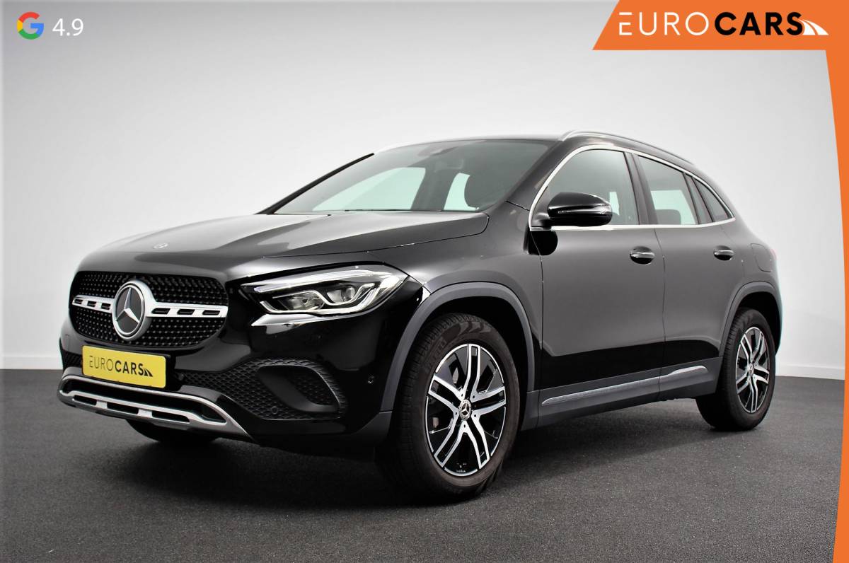 Mercedes-Benz GLA Mercedes-Benz GLA-klasse 200 163pk Automaat Progressive Navigatie Climate Control Camera Parkeer sensoren Stoelverwarming DAB Lichtmetalen velgen 18″ Electrisch bedienbare achterklep
