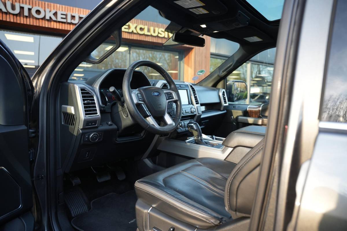 Ford F-150 Ford USA F150 3.5 V6 Ecoboost SuperCrew Dubbel Cabine Panoramadak Leer Stoelvent. Camera Trekhaak DC