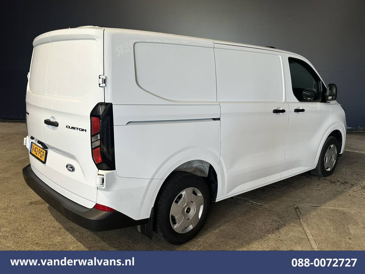Ford Transit Custom Ford Transit Custom 2.0 TDCI L1H1  Euro6 Airco | Camera | LED | Apple Carplay | Cruisecontrol Android Auto, Verwarmde voorruit, Parkeersensoren, Bijrijdersbank