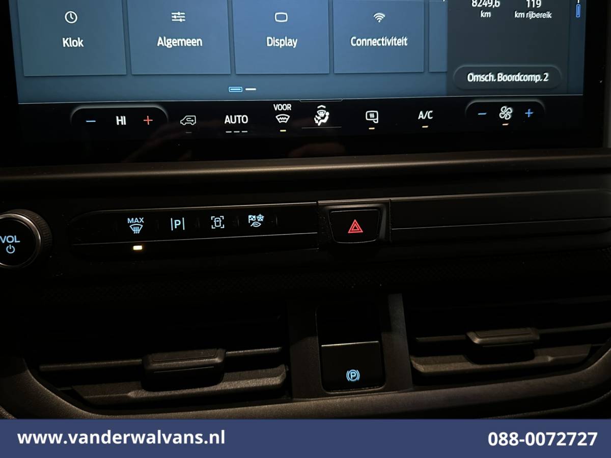 Ford Transit Custom Ford Transit Custom 2.0 TDCI L1H1  Euro6 Airco | Camera | LED | Apple Carplay | Cruisecontrol Android Auto, Verwarmde voorruit, Parkeersensoren, Bijrijdersbank