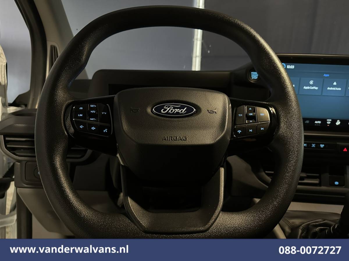 Ford Transit Custom Ford Transit Custom 2.0 TDCI L1H1  Euro6 Airco | Camera | LED | Apple Carplay | Cruisecontrol Android Auto, Verwarmde voorruit, Parkeersensoren, Bijrijdersbank