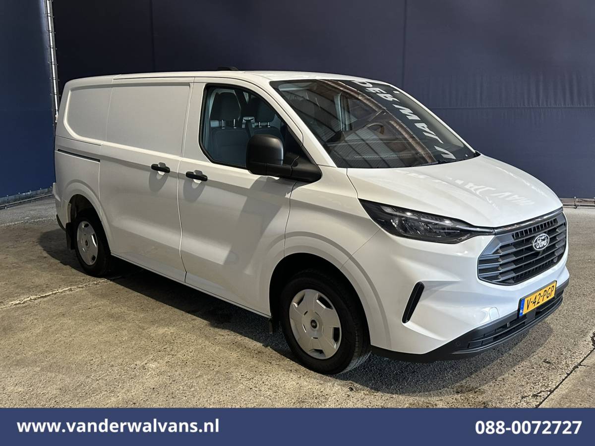 Ford Transit Custom Ford Transit Custom 2.0 TDCI L1H1  Euro6 Airco | Camera | LED | Apple Carplay | Cruisecontrol Android Auto, Verwarmde voorruit, Parkeersensoren, Bijrijdersbank