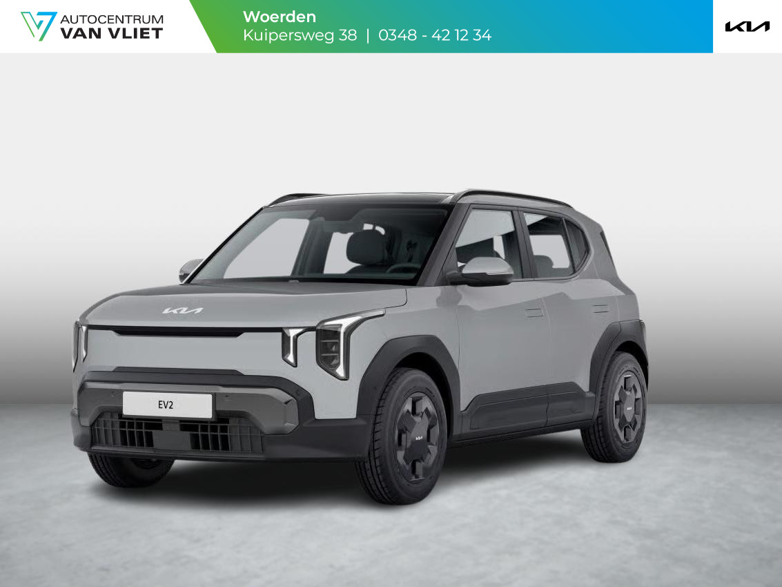 Kia EV2 Kia EV2 Air 42.2 kWh 5p. | Actieprijs * | Clima | Adapt. cruise | Navi | Dakrails | 16″ | Stoel&Stuur Verwarming | Apple Carplay