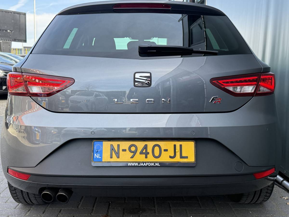 SEAT Leon SEAT Leon BWJ 2013 1.4 TSI 123 PK FR Business STOELVERW. | NAVI | CLIMA | CRUISE | BLUETOOTH | LMV | PDC