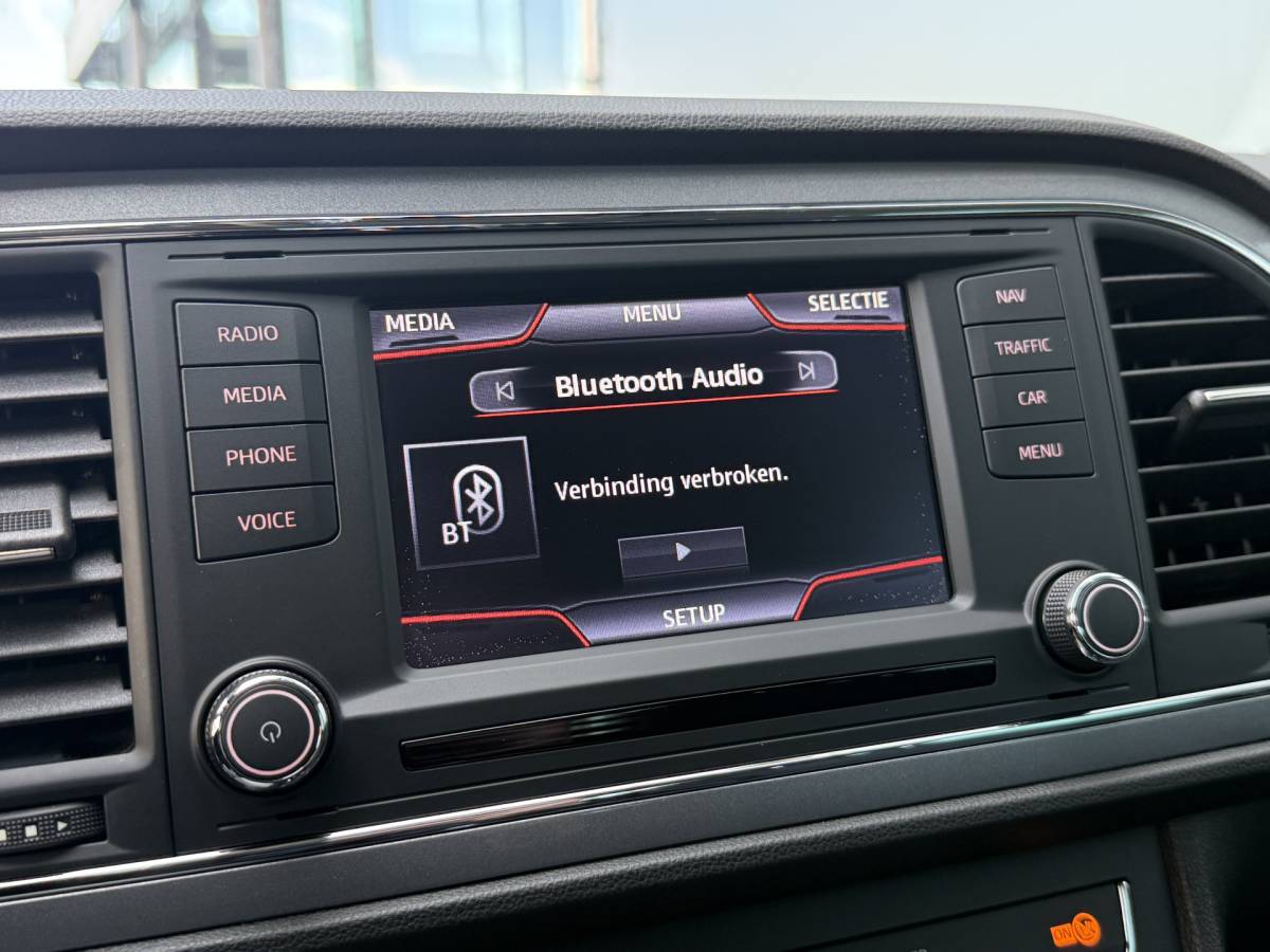 SEAT Leon SEAT Leon BWJ 2013 1.4 TSI 123 PK FR Business STOELVERW. | NAVI | CLIMA | CRUISE | BLUETOOTH | LMV | PDC