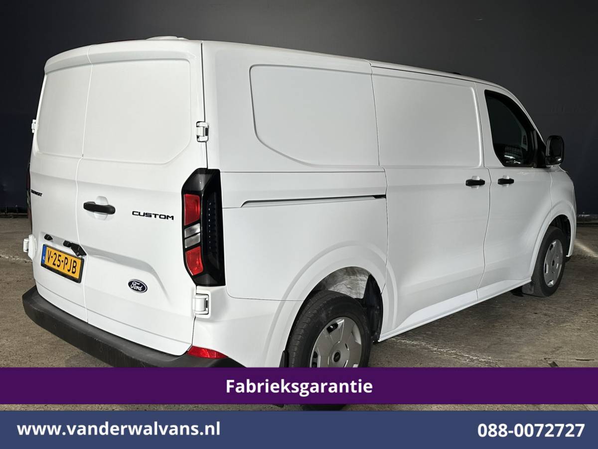 Ford Transit Custom Ford Transit Custom 2.0 TDCI L1H1 Fabrieksgarantie Euro6 Airco | Camera | LED | Apple Carplay | Cruisecontrol Android Auto, Verwarmde voorruit, Parkeersensoren, Bijrijdersbank