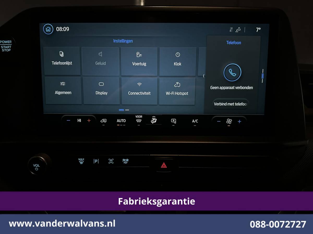 Ford Transit Custom Ford Transit Custom 2.0 TDCI L1H1 Fabrieksgarantie Euro6 Airco | Camera | LED | Apple Carplay | Cruisecontrol Android Auto, Verwarmde voorruit, Parkeersensoren, Bijrijdersbank