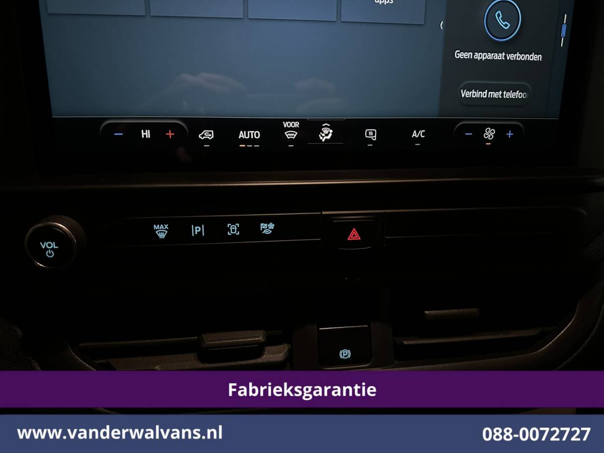 Ford Transit Custom Ford Transit Custom 2.0 TDCI L1H1 Fabrieksgarantie Euro6 Airco | Camera | LED | Apple Carplay | Cruisecontrol Android Auto, Verwarmde voorruit, Parkeersensoren, Bijrijdersbank