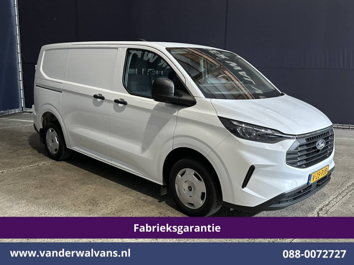 Ford Transit Custom Ford Transit Custom 2.0 TDCI L1H1 Fabrieksgarantie Euro6 Airco | Camera | LED | Apple Carplay | Cruisecontrol Android Auto, Verwarmde voorruit, Parkeersensoren, Bijrijdersbank