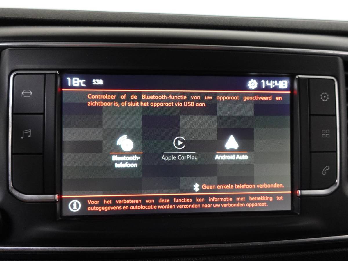 Citroën Jumpy Citroen Jumpy 120PK L3 Club Sport Edition Automaat Apple Carplay/Android Auto Navigatie Airco Cruise Control