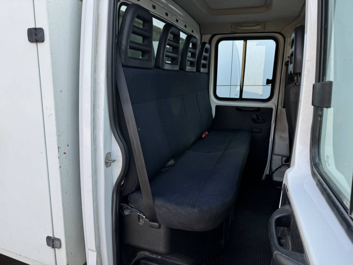 Iveco Daily Iveco Daily 35C14 2.3 Kipper Dubbele Cabine Dubbellucht 3,5t Trekhaak 6 Stoelen Airco Cruise Control Benne Tipper