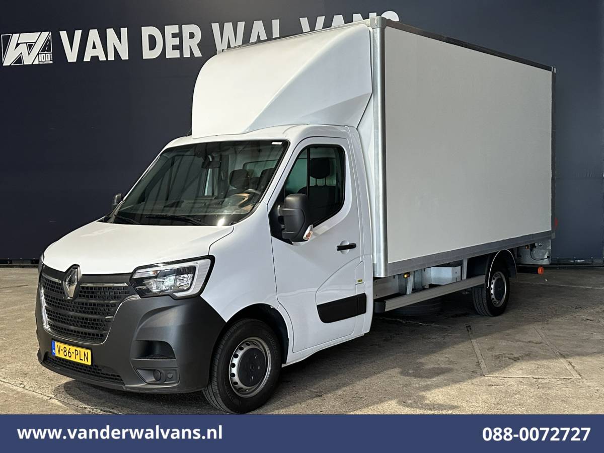 Renault Master Renault Master 2.3 dCi 146pk Bakwagen 222cm Hoog Laadklep Euro6 Airco | Camera | Navigatie | LED | 983kg Laadvermogen Cruisecontrol, Bijrijdersbank