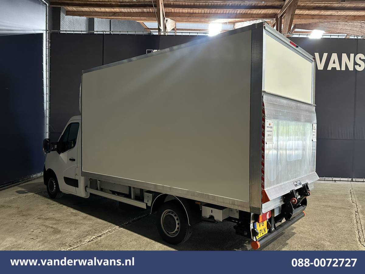 Renault Master Renault Master 2.3 dCi 146pk Bakwagen 222cm Hoog Laadklep Euro6 Airco | Camera | Navigatie | LED | 983kg Laadvermogen Cruisecontrol, Bijrijdersbank