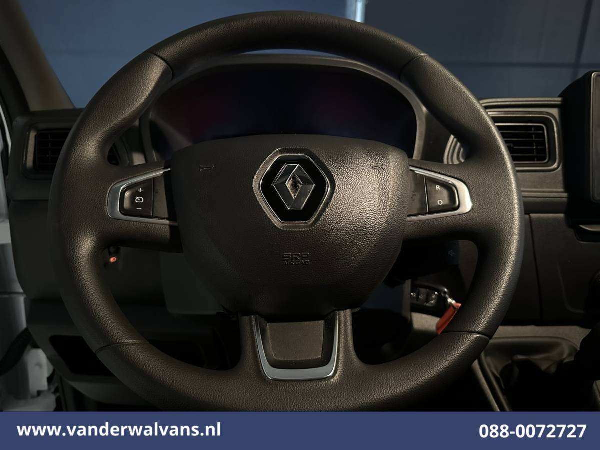 Renault Master Renault Master 2.3 dCi 146pk Bakwagen 222cm Hoog Laadklep Euro6 Airco | Camera | Navigatie | LED | 983kg Laadvermogen Cruisecontrol, Bijrijdersbank