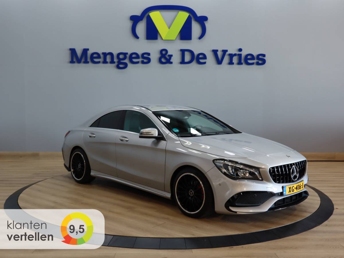Mercedes-Benz CLA Mercedes-Benz CLA-klasse 180 Business Solution AMG Line | Airco ECC | LED | Navigatie | Stoelverwarming | Camera | 18″ velgen | Isofix | NAP |