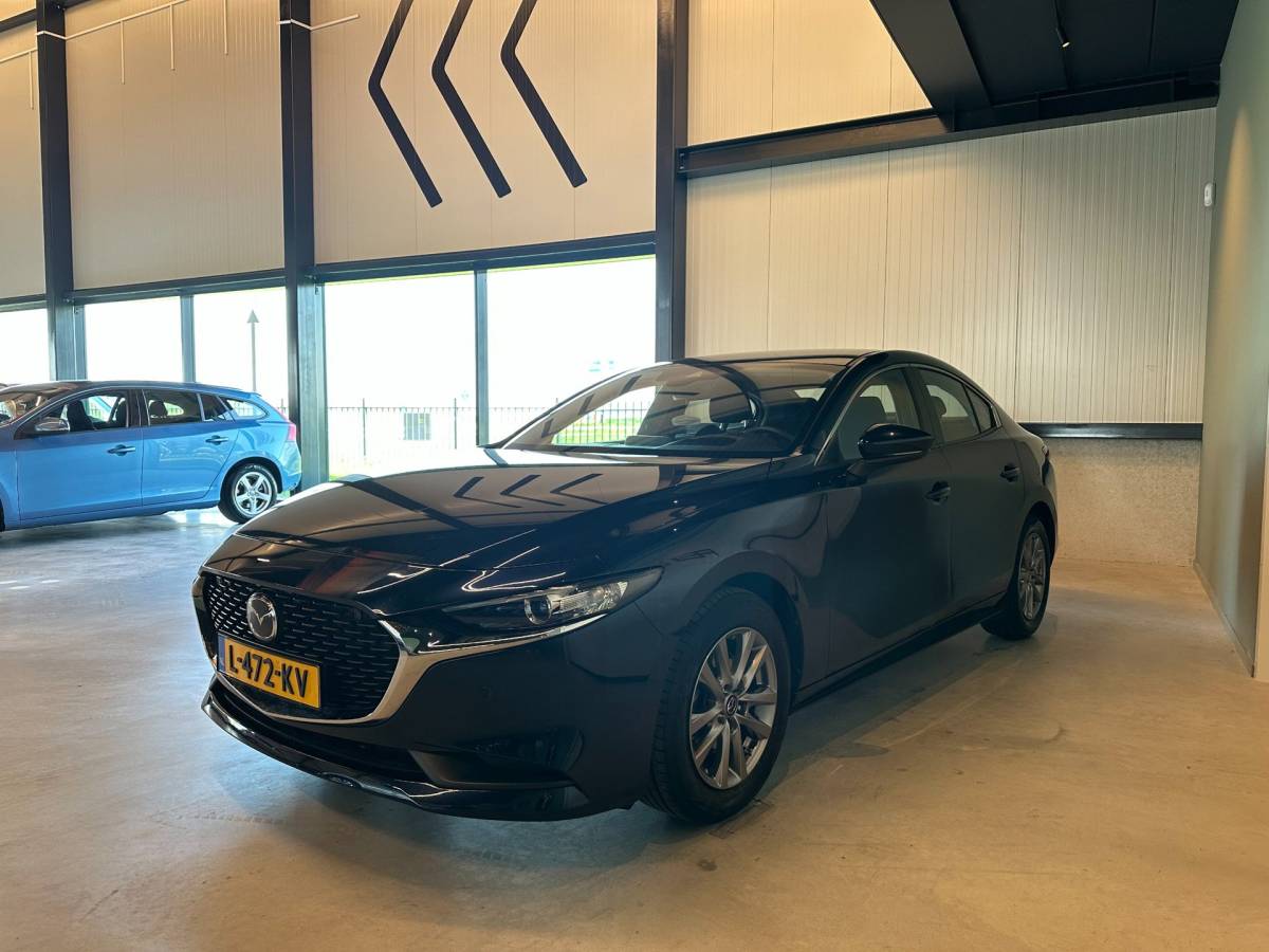 Mazda 3 Mazda 3 2.0 e-SkyActiv-G M Hybrid 122 COMFORT-uitv|NAVIGATIE|CLIMA AIRCO|ADAPTIVE CRUISE CONTROL|LM-VELG|HEAD UP DISPLAY|XENON
