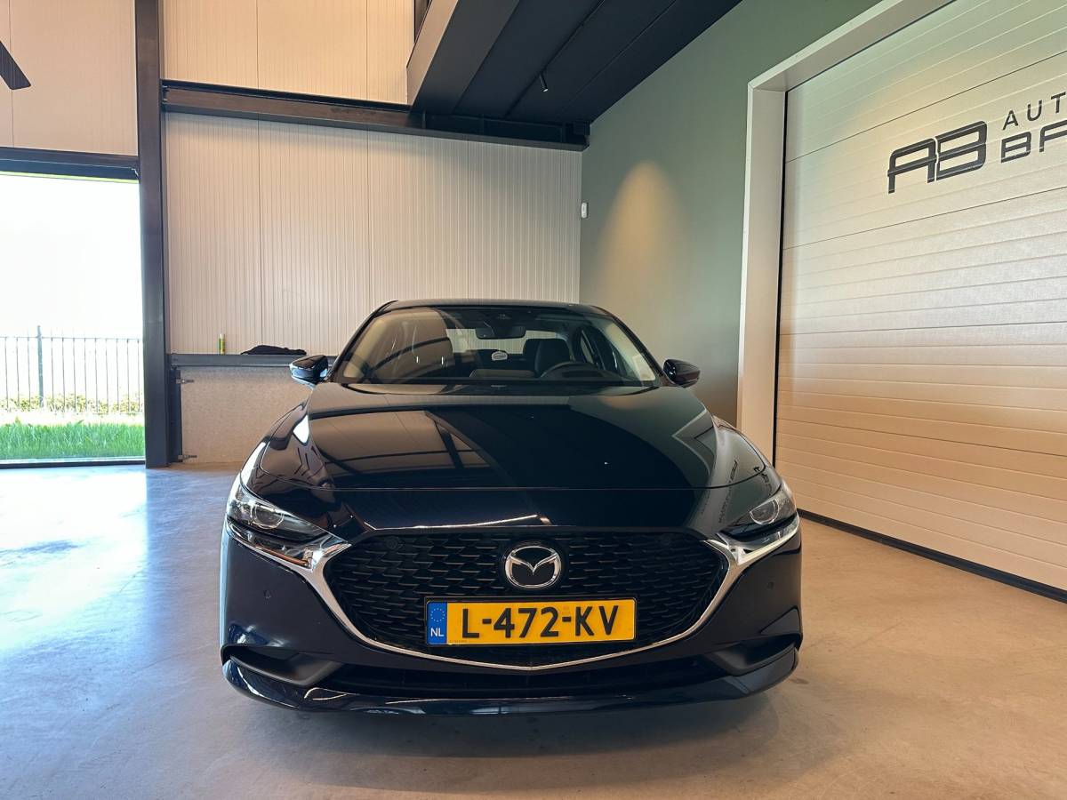 Mazda 3 Mazda 3 2.0 e-SkyActiv-G M Hybrid 122 COMFORT-uitv|NAVIGATIE|CLIMA AIRCO|ADAPTIVE CRUISE CONTROL|LM-VELG|HEAD UP DISPLAY|XENON