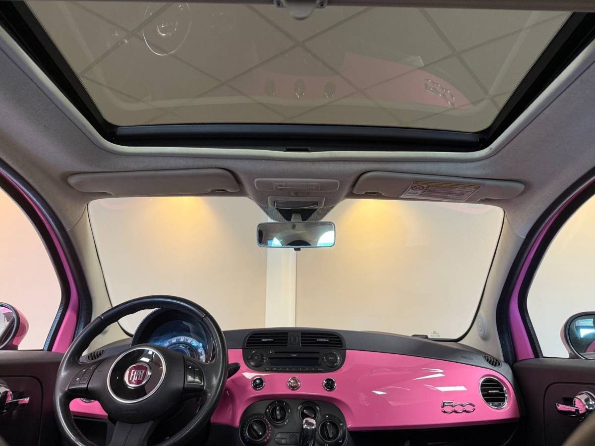 Fiat 500 Fiat 500 1.2 Rosa *Special Edition Roze!* Automaat|Pano|Leer|NAP