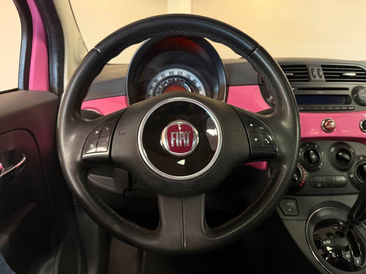 Fiat 500 Fiat 500 1.2 Rosa *Special Edition Roze!* Automaat|Pano|Leer|NAP