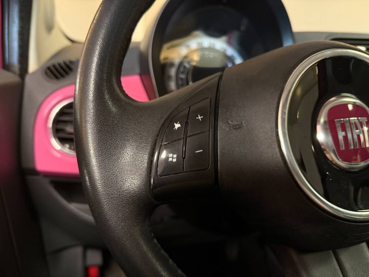 Fiat 500 Fiat 500 1.2 Rosa *Special Edition Roze!* Automaat|Pano|Leer|NAP