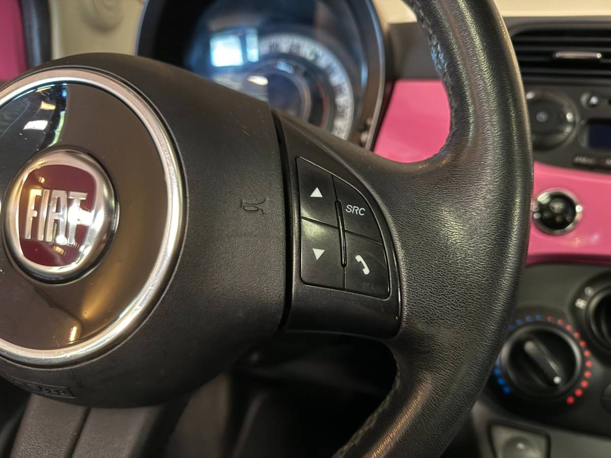 Fiat 500 Fiat 500 1.2 Rosa *Special Edition Roze!* Automaat|Pano|Leer|NAP