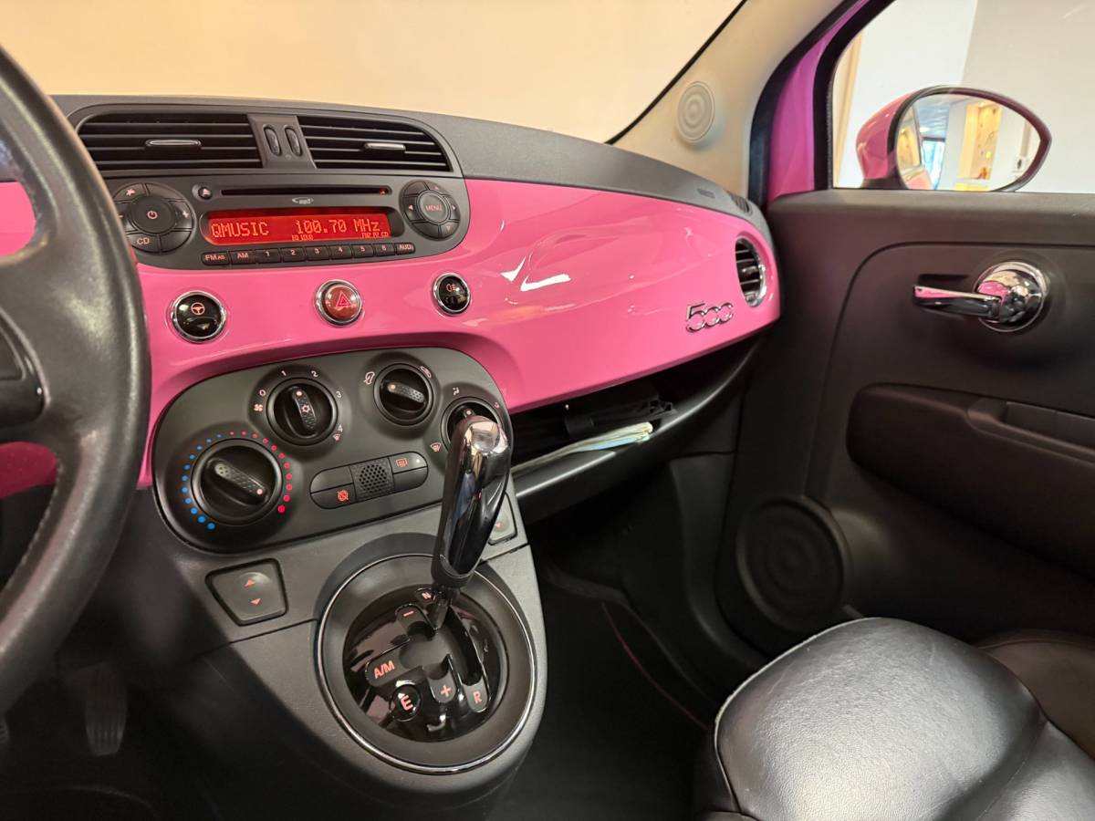 Fiat 500 Fiat 500 1.2 Rosa *Special Edition Roze!* Automaat|Pano|Leer|NAP