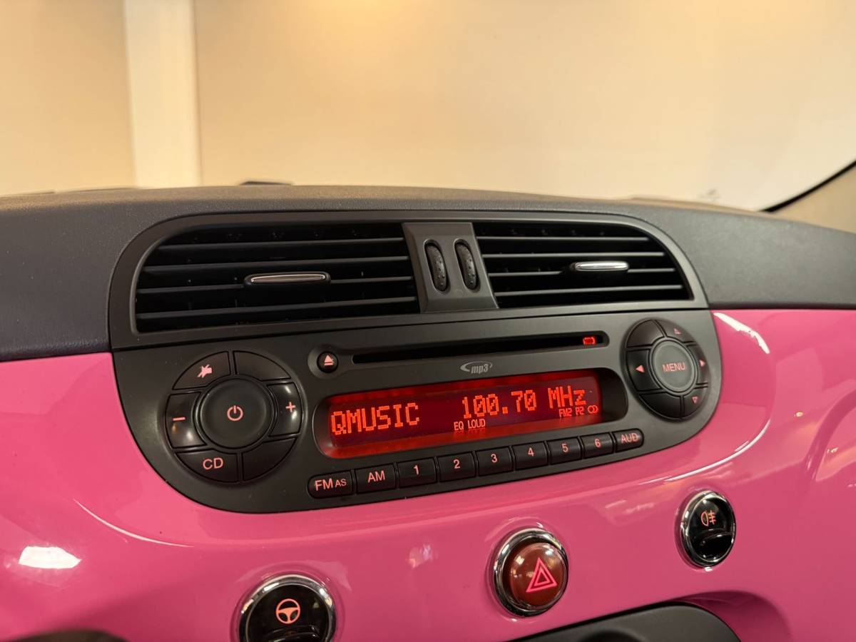 Fiat 500 Fiat 500 1.2 Rosa *Special Edition Roze!* Automaat|Pano|Leer|NAP