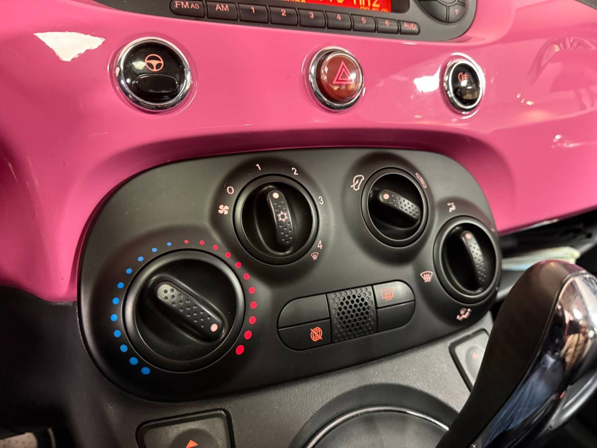 Fiat 500 Fiat 500 1.2 Rosa *Special Edition Roze!* Automaat|Pano|Leer|NAP