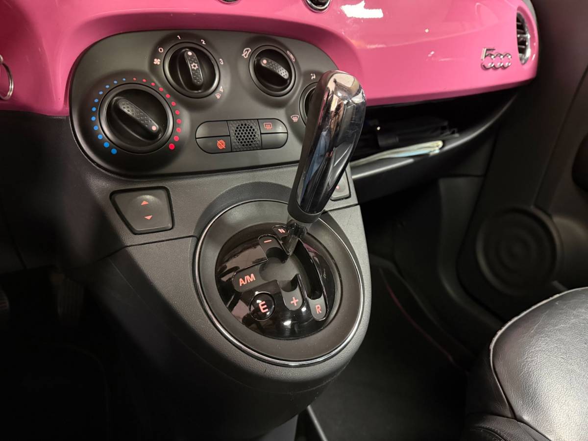 Fiat 500 Fiat 500 1.2 Rosa *Special Edition Roze!* Automaat|Pano|Leer|NAP