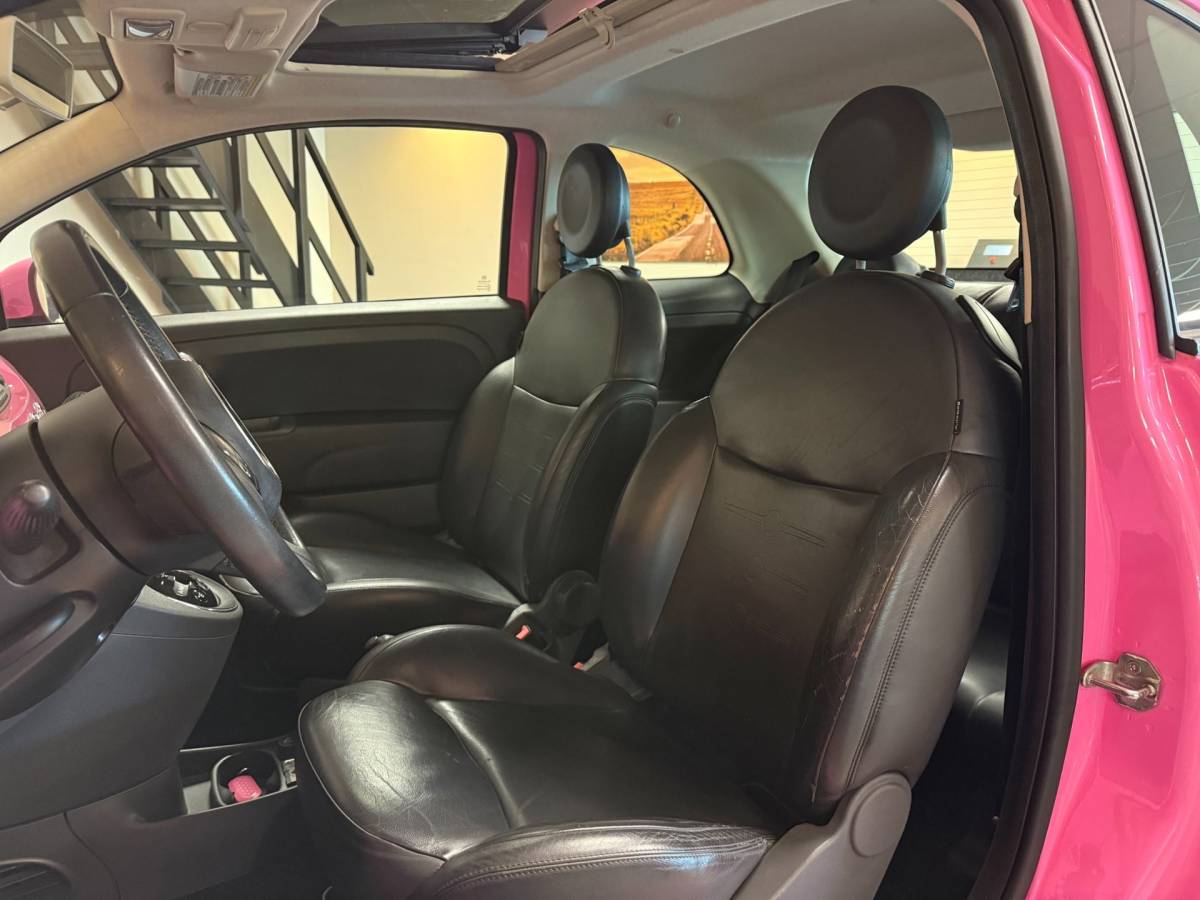 Fiat 500 Fiat 500 1.2 Rosa *Special Edition Roze!* Automaat|Pano|Leer|NAP