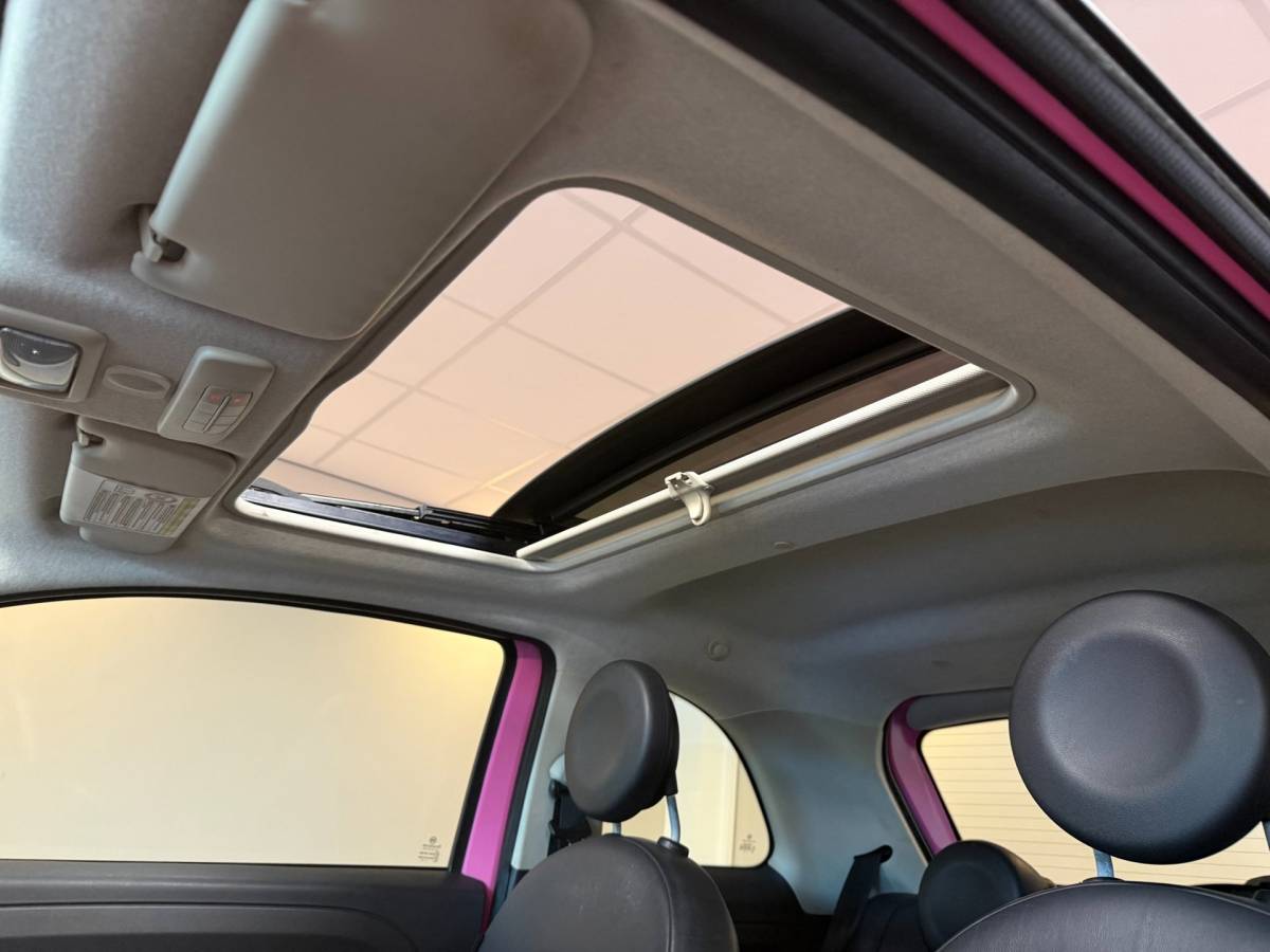Fiat 500 Fiat 500 1.2 Rosa *Special Edition Roze!* Automaat|Pano|Leer|NAP