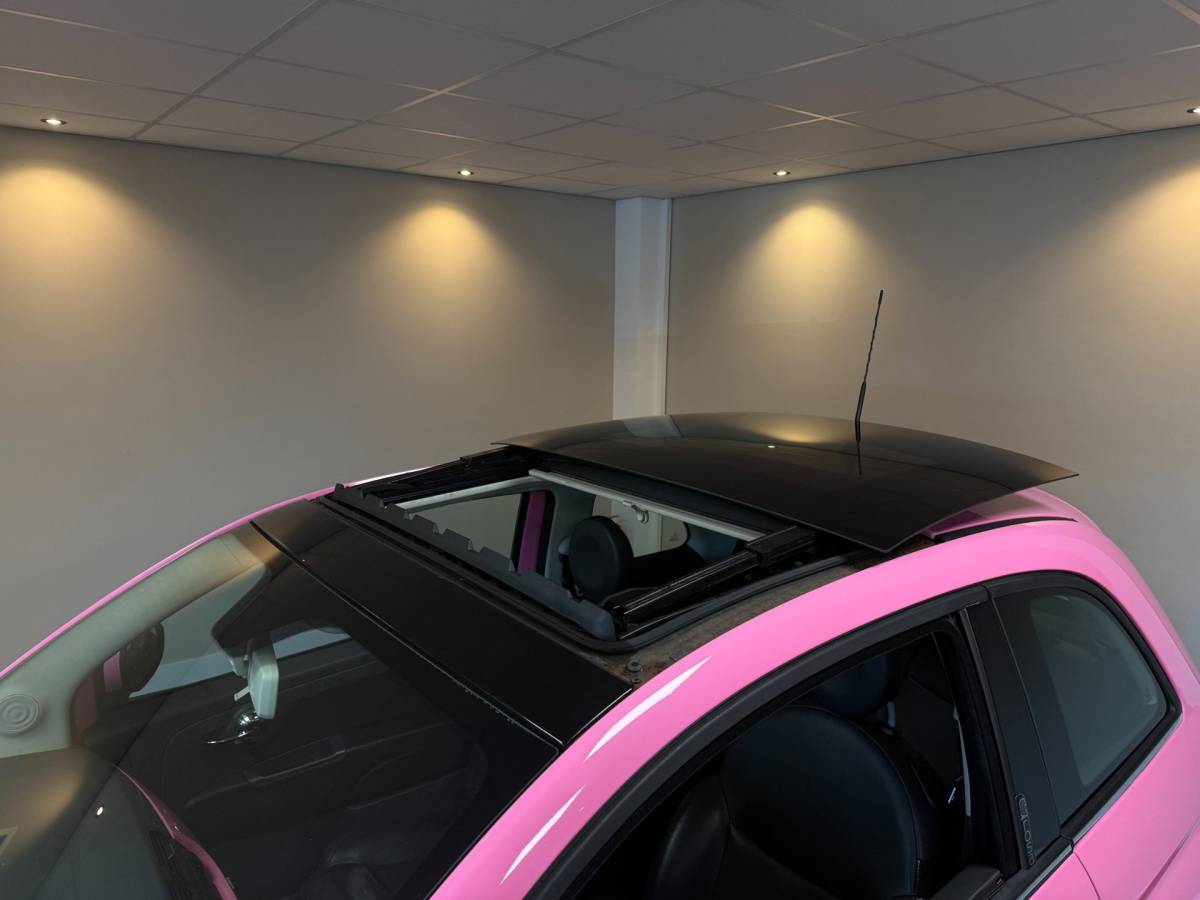 Fiat 500 Fiat 500 1.2 Rosa *Special Edition Roze!* Automaat|Pano|Leer|NAP