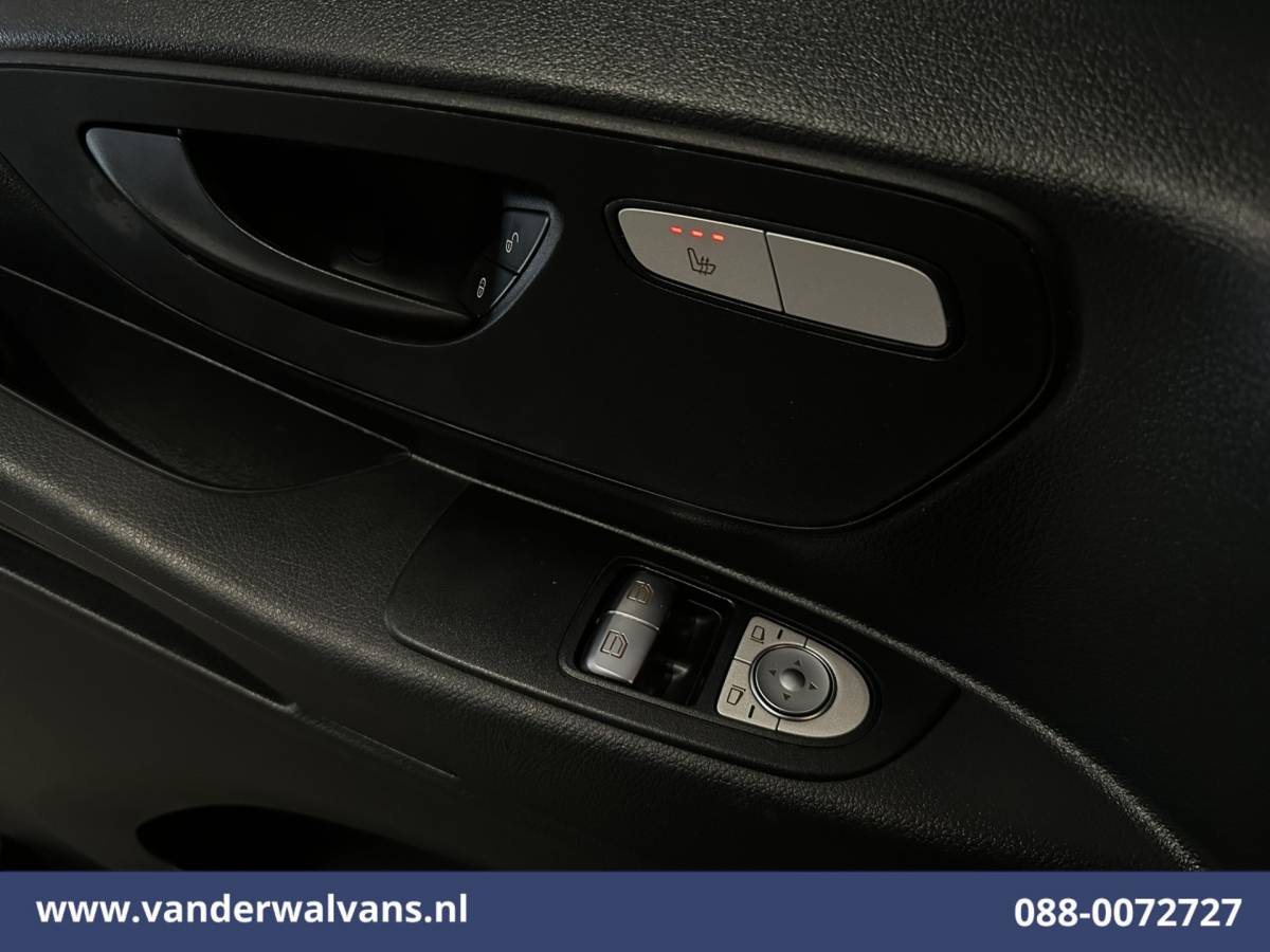 Mercedes-Benz Vito Mercedes-Benz Vito 116 CDI 163pk L3H1 Euro6 Airco | Camera | Apple Carplay | Cruisecontrol | Bumper in de kleur Stoelverwarming, Android Auto, Bijrijdersbank