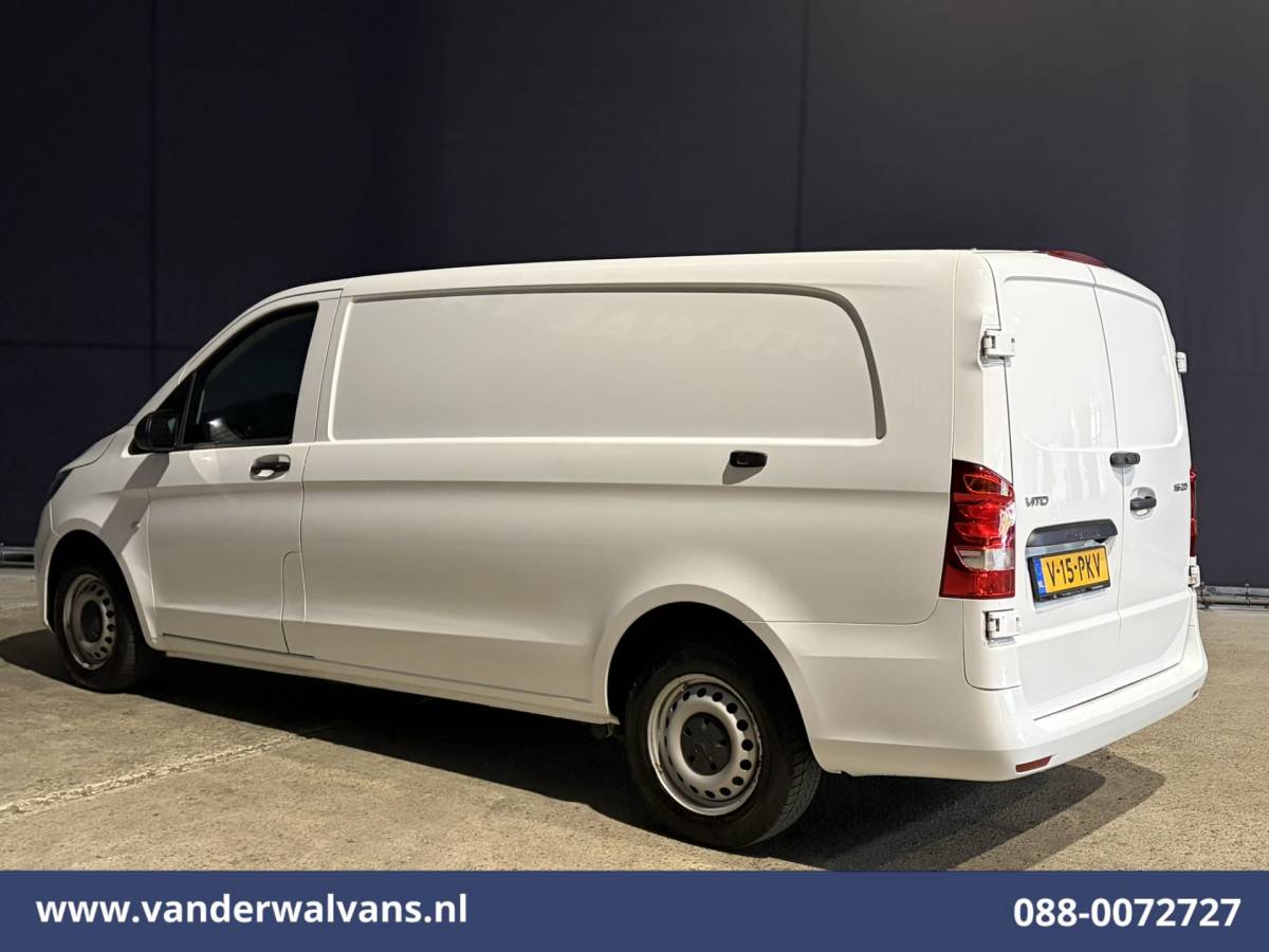 Mercedes-Benz Vito Mercedes-Benz Vito 116 CDI 163pk L3H1 Euro6 Airco | Camera | Apple Carplay | Cruisecontrol | Bumper in de kleur Stoelverwarming, Android Auto, Bijrijdersbank