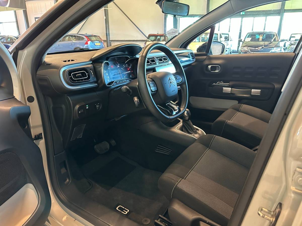 Citroën C3 Citroen C3 1.2 PureTech AUTOMAAT S&S FEEL-uitv|CLIMA AIRCO|NAVIGATIE|ISOFIX|CRUISE CONTROL|APPLE CARPLAY+ANDROID|BLUETOOTH|LM-VELG
