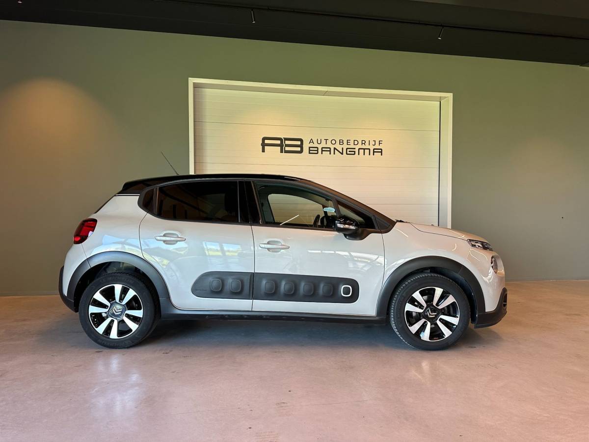 Citroën C3 Citroen C3 1.2 PureTech AUTOMAAT S&S FEEL-uitv|CLIMA AIRCO|NAVIGATIE|ISOFIX|CRUISE CONTROL|APPLE CARPLAY+ANDROID|BLUETOOTH|LM-VELG