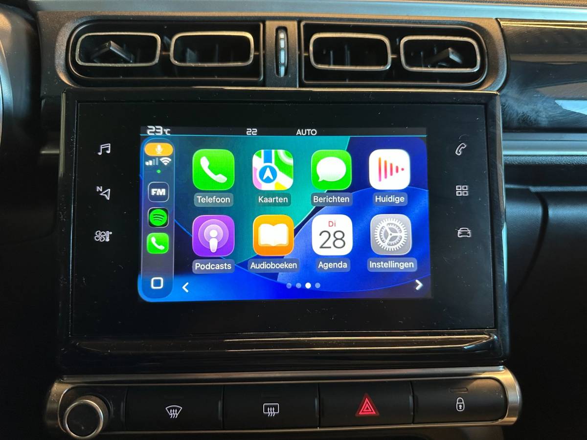 Citroën C3 Citroen C3 1.2 PureTech AUTOMAAT S&S FEEL-uitv|CLIMA AIRCO|NAVIGATIE|ISOFIX|CRUISE CONTROL|APPLE CARPLAY+ANDROID|BLUETOOTH|LM-VELG